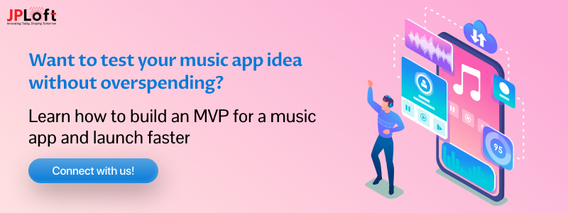 Create a Music App CTA